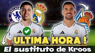 🚨 Mercado del Real Madrid ¡Ceballos en salida Enzo Fernández el sustituto de Kroos y Lunin [upl. by Denver221]