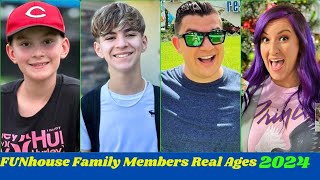 FUNhouse Family Real Name And Ages 2024 [upl. by Harac]