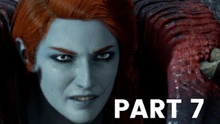 GUARDIANS OF THE GALAXY PS5 Walkthrough Gameplay Part 7  MONSTER LADY [upl. by Ailito]