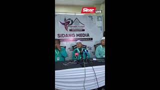 SINAR LIVE Muktamar Sidang media pimpinan tertinggi Pas di Dewan AlMakmur Kerdau Pahang [upl. by Annekim]