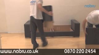 NabruSofas  Sofa Assembly Real Time [upl. by Kirat]