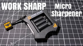 WORKSHARP quotMicro Sharpenerquot  soyez futés affûtez [upl. by Yesmar]