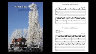 De herdertjes lagen bij nachte amp O come o come Emmanuel  Demo sheet music No 12 [upl. by Brok832]