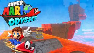 Super Mario Odyssey but its my first time at DARKER SIDE KINGDOM AND 100 ENDING [upl. by Willem]