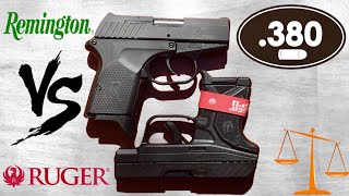 Remington RM380 vs Ruger LCP2 🕵 [upl. by Eniwtna]