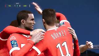 VALENCIENNES VS AMIENS  PES 2021 GAMEPLAY [upl. by Nosidda476]