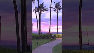 Sunset at Kaanapali Beach  Maui Hawaii [upl. by Gibb]