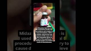 Midazolam injection uses  anesthesia [upl. by Ong625]