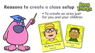 Explainer video Make your own Class and add your pupils to it [upl. by Francois]