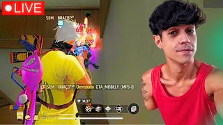 🔥AO VIVO  SEM BRAÇO DO FREE FIRE🔥 sembraçoff freefire freefiremax shortsvideo shorts aovivo [upl. by Eednahs]