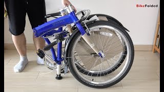 Oyama CX 9 Folding Bicycle Unboxing [upl. by Noryak]