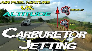 CARBURETOR Jetting and Altitude  Guide to Changing Jets  Rusi SS250 Episode 4  RussTee MotoVlogs [upl. by Irmgard193]