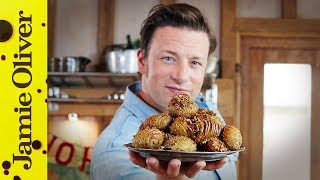 How to Make Roast Hasselback Potatoes  Jamie Oliver [upl. by Kramnhoj]