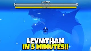 HOW TO FIND LEVIATHAN IN 5 MINUTES  WITH PROOFS   Blox Fruits [upl. by Leslee]