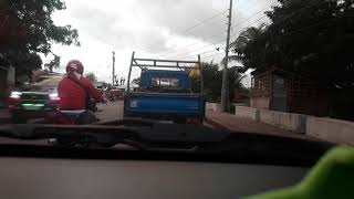 Driving to Totolan Dauis Bohol [upl. by Eusebio956]