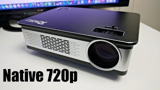 RAGU Z720 HD LED Video Projector  Native 720  145quot Screen [upl. by Annavaj]