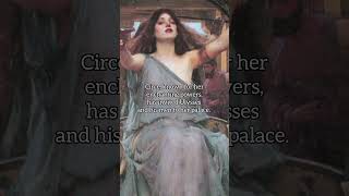 quotCirce Offering the Cup to Ulyssesquota Waterhouses art paintings art history mythologicalart [upl. by Aerised]