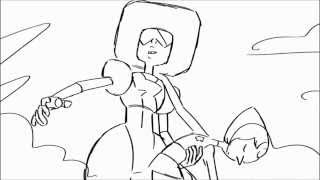 Steven Universe Sardonyx Fusion Dance Storyboard matched to Enticement audio [upl. by Ransome]