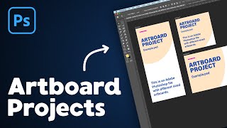 How to Make Artboard Projects in Photoshop [upl. by Imugem545]