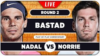 NADAL vs NORRIE • ATP Bastad 2024 • LIVE Tennis Play by Play Stream [upl. by Quinby]