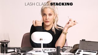 Learn how to Stack your Gossamer lashes with Founder and CEO of Lashify Sahara Lotti [upl. by Louise]