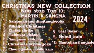 Christmas songs top 10 collection  original songs Martin K Sangma 2024 [upl. by Asir]