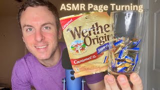 ASMR Hard Candy amp Page Turning [upl. by Mallina345]