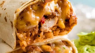 Chicken Burritos [upl. by Ganny]