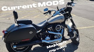 Current Modifications Harley Davidson Sport Glide [upl. by Westerfield]