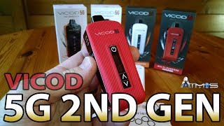 Atmos Vicod 5G 2nd Gen Portable Aromatherapy Vaporizer [upl. by Towney186]