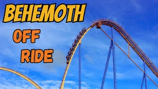 Behemoth Off Ride  Canadas Wonderland  2023  Thrill Warrior [upl. by Nnylsor168]