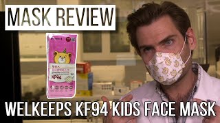 What a treat  Welkeeps KF94 Kids Face Mask Review [upl. by Marabelle]