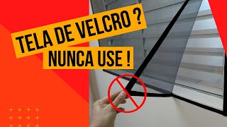 Tela mosquiteira de Velcro  Não COMPRE antes de ver este vídeo [upl. by Wallraff930]