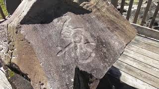 PETROGLYPH BEACH AND DOWNTOWN WRANGELL ALASKA [upl. by Hilda]