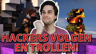 HACKERS ACHTERVOLGEN EN TROLLEN IN MINECRAFT [upl. by Nazarius318]