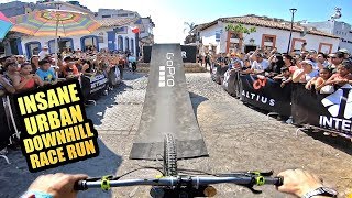 INSANE URBAN MTB DOWNHILL IN MEXICO  FULL RACE RUN [upl. by Stewart]