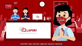 SP4N LAPOR  CARA PENGGUNAAN LAYANAN ASPIRASI DAN PENGADUAN ONLINE RAKYAT  LAPOR1708 [upl. by Lebatsirc67]