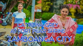 Catriona Grey at Fort Pilar Shrine Zamboanga City [upl. by Anawk650]