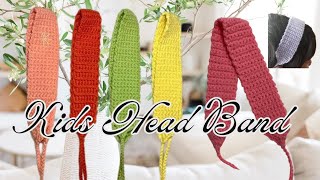 Crochet headbands for kids  Adorable crochet headbands for kids [upl. by Eenobe808]