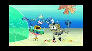 SpongeBob SquarePants The Tidal Zone  Episode 279a  Welcome To Binary Bottom Clip 1 [upl. by Salchunas429]