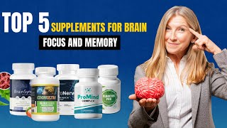 Top 5 Best Brain Health Supplements 🧠 [upl. by Nove]