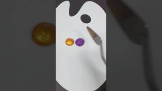 Mixing GoldViolet colormixing artasmr satisfying asmr relaxing relaxcolor colorfulmixing [upl. by Adym]