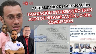 TODOS EN CONTRA DE LA TRAMA Y ESTAFA EN LA EVALUACIÓN DE DESEMPEÑO DOCENTE [upl. by Lasonde]