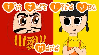 I’m Just Like You Meme Younghee Squid Game and Daruma Doll As The Gods Will [upl. by Piggy262]