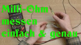 DIY Milliohm messen  einfach und genau [upl. by Artinek]