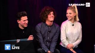 London Grammar  Interview par Olivier Nuc  Le Live [upl. by Genie]