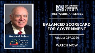 Balanced Scorecard for Government [upl. by Bathulda]