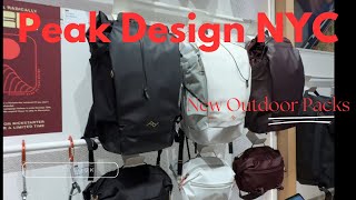 Peak Design Outdoor BackPack At NYC Flagship [upl. by Saks907]