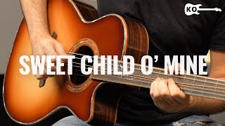 Guns N Roses  Sweet Child O Mine  Acoustic Guitar Cover by Kfir Ochaion  Lewitt LCT 1040 [upl. by Cherian645]