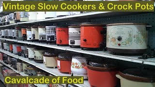 Vintage Appliances Slow Cookers amp Crock Pots [upl. by Anselmi]